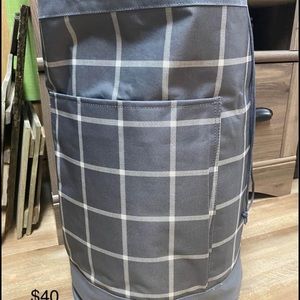 💥 NIP Move It All Bag in Windowpane plaid pattern Retails for $48